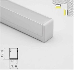 フロア・キャビネットの壁、脱熱器のための陽極酸化された終了するLEDのアルミニウム プロフィールの放出