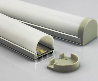 AL4542は滑走路端燈のアルミニウム放出/透明な導かれたストリップ アルミニウム プロフィールを導きました