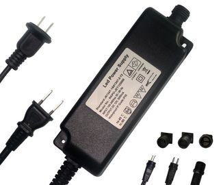 電子コック、セリウムULとのAC 100-240Vacのための24Vdc 3a 72Watt IP68の防水導かれた変圧器は、示した