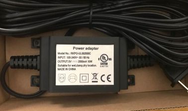 AC DCの切換えの電源防水評価IP68はウェブ カメラのための5V 2Aを評価しました