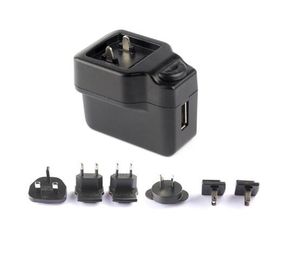 AU米国イギリスACプラグ交換可能なUsb力のアダプター/5v 2a Usbの充電器/変圧器
