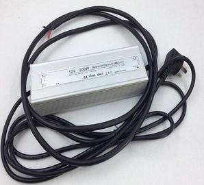 12v olt dc LED力のアダプター200Wへの240v ACは導かれた変圧器を防水します