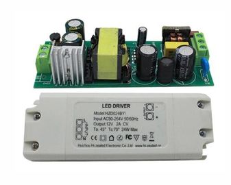 24v 1a LED力のアダプターの一定した電圧は運転者のdimmableトライアック12v 1.5a 1.8a 2aを導きました