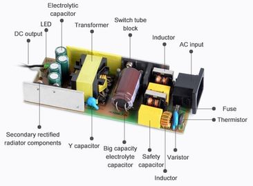 モーター装置、保証2年ののための12v 12.5a 150W AC DC電源のアダプター