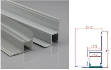 LEDの天井の装飾、曇らされた/明確な/拡散器カバー、1m 2mのためのアルミニウム放出のプロフィールの3m