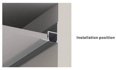 LEDの天井の装飾、曇らされた/明確な/拡散器カバー、1m 2mのためのアルミニウム放出のプロフィールの3m